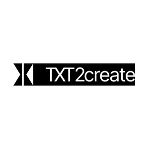 txt2create brand logo for txt2create.com