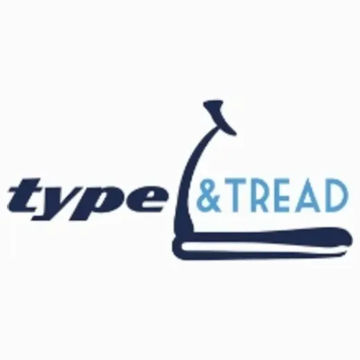 typeandtread brand logo for typeandtread.com