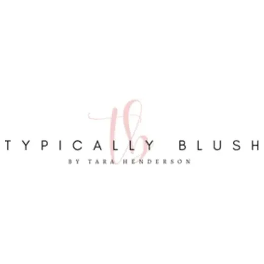 typicallyblush brand logo for typicallyblush.com