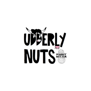 udderlynuts brand logo for udderlynuts.com