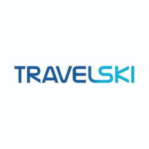Travelski brand logo for uk.travelski.com