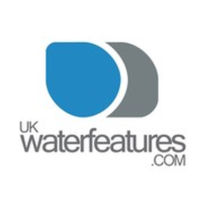 UK Water Features brand logo for ukwaterfeatures.com