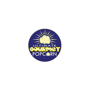 ultimategourmetpopcorn brand logo for ultimategourmetpopcorn.com
