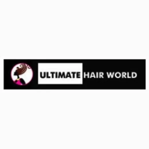 ultimatehairworld brand logo for ultimatehairworld.com