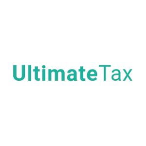 ultimatetax brand logo for ultimatetax.com