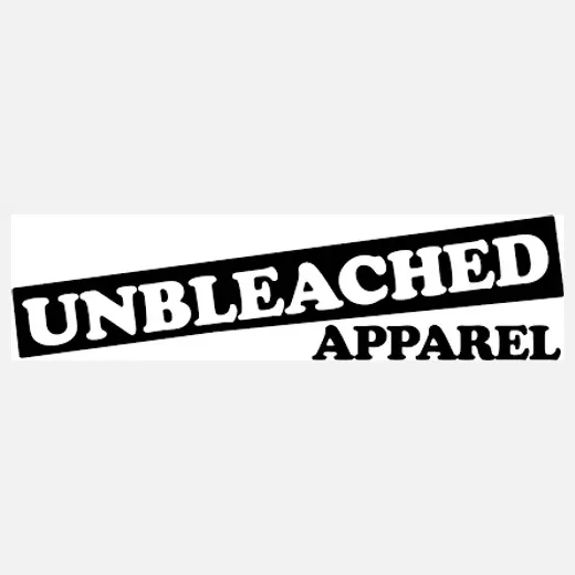 unbleachedapparel brand logo for unbleachedapparel.com