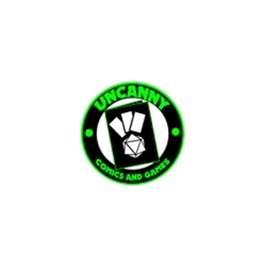 uncannycomicsandgames brand logo for uncannycomicsandgames.com