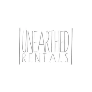 unearthedrentals brand logo for unearthedrentals.com