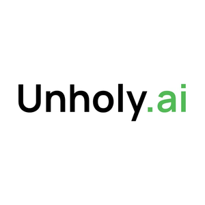 Vercel brand logo for unholyai.vercel.app