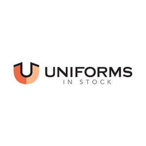 uniformsinstock brand logo for uniformsinstock.com