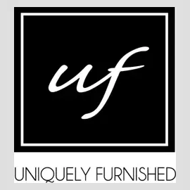 uniquelyfurnished brand logo for uniquelyfurnished.com