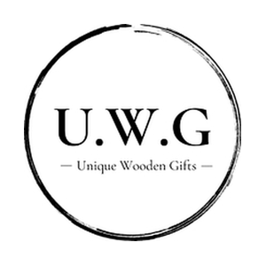 uniquewoodengifts brand logo for uniquewoodengifts.com