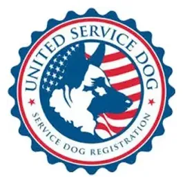 unitedservicedog brand logo for unitedservicedog.com