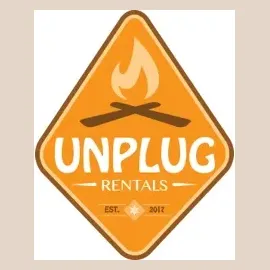 unplugrentals brand logo for unplugrentals.com