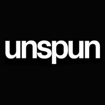 unspun brand logo for unspun.io