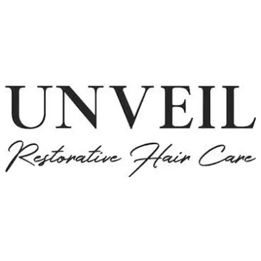 unveilhaircare brand logo for unveilhaircare.com