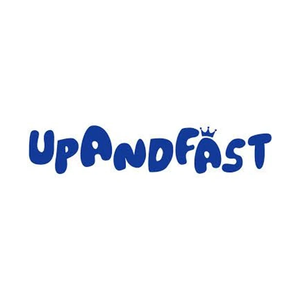 upandfast brand logo for upandfast.com