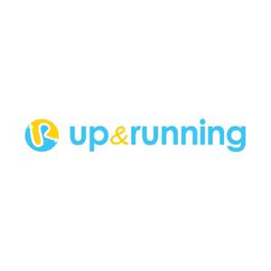 upandrunningdesign brand logo for upandrunningdesign.net