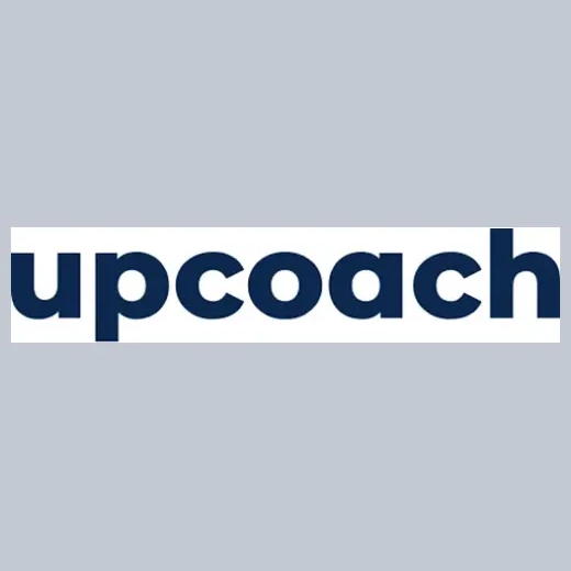 upcoach brand logo for upcoach.com
