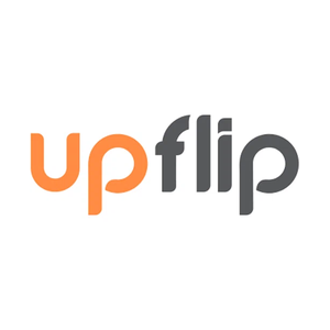 UpFlip brand logo for upflip.com