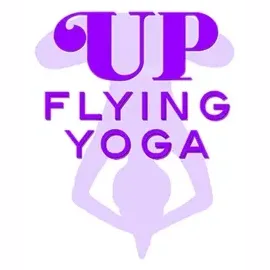 upflyingyoga brand logo for upflyingyoga.com