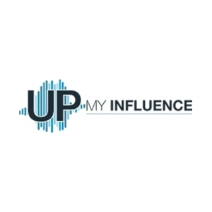 upmyinfluence brand logo for upmyinfluence.com