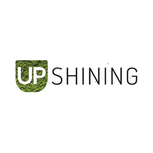 upshining brand logo for upshining.com