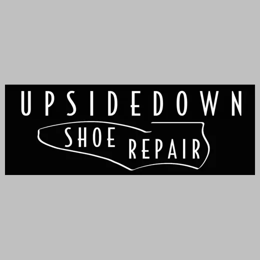 upsidedownshoerepair brand logo for upsidedownshoerepair.com