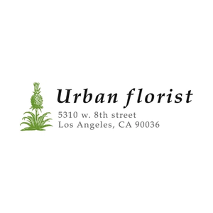 urbanflorist brand logo for urbanflorist.net