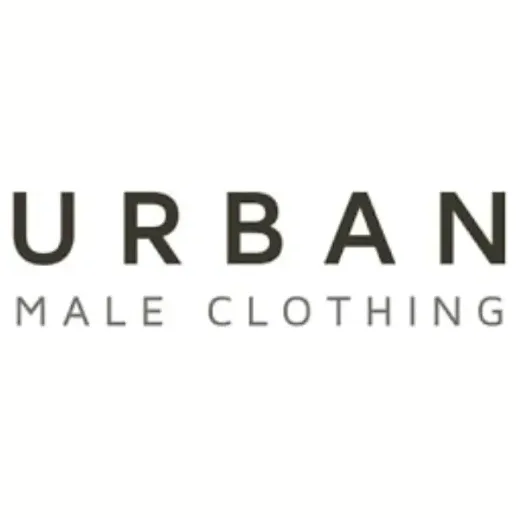 urbanmaleclothing brand logo for urbanmaleclothing.com