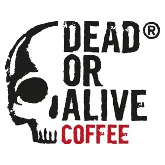 Deadoralivecoffee brand logo for us.deadoralivecoffee.com