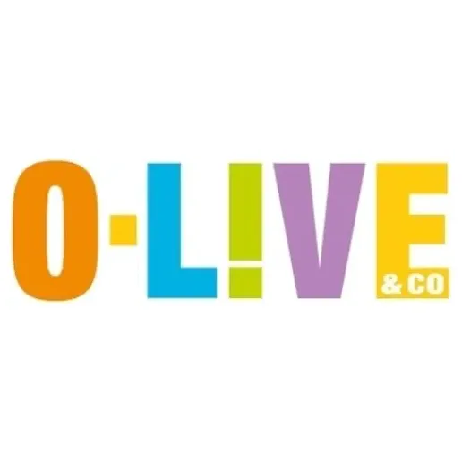 O-liveandco brand logo for us.o-liveandco.com