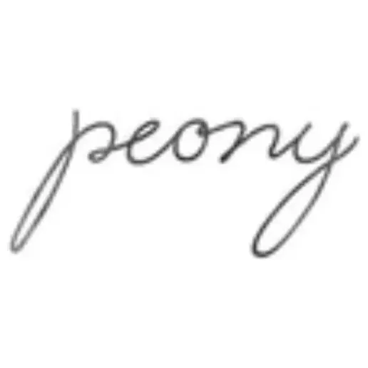 Peonyswimwear brand logo for us.peonyswimwear.com