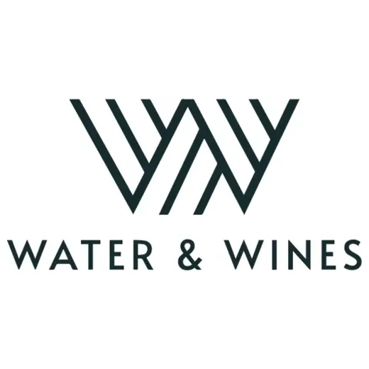 Waterandwines brand logo for us.waterandwines.com