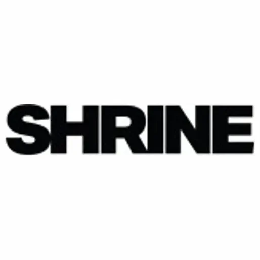 Weareshrine brand logo for us.weareshrine.com
