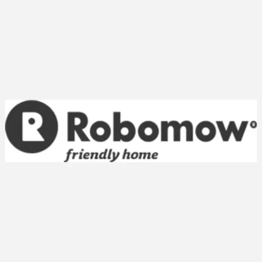 Robomow brand logo for usa.robomow.com