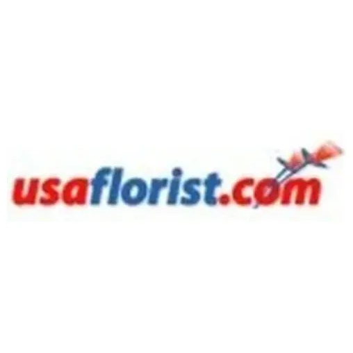 usaflorist brand logo for usaflorist.com