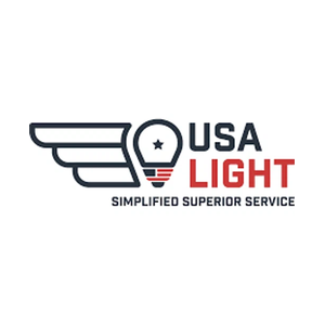 usalight brand logo for usalight.com