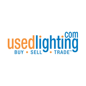 usedlighting brand logo for usedlighting.com