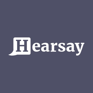 usehearsay brand logo for usehearsay.com