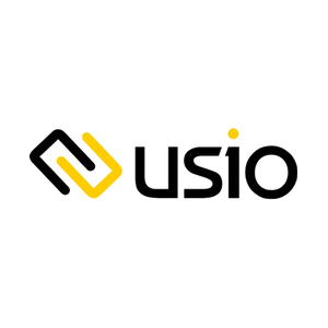 usio brand logo for usio.com