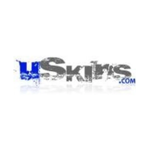 uskins brand logo for uskins.com