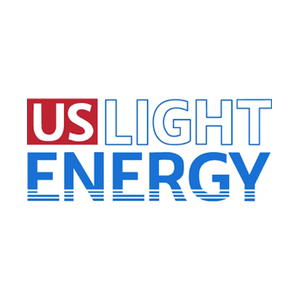 uslightenergy brand logo for uslightenergy.com