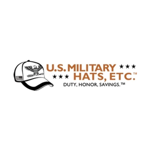 usmilitaryhats brand logo for usmilitaryhats.com