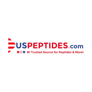 uspeptides brand logo for uspeptides.com