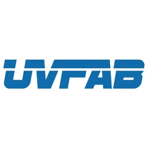 uvfab brand logo for uvfab.com