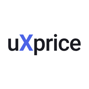 uxprice brand logo for uxprice.com
