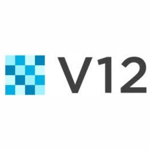 v12data brand logo for v12data.com