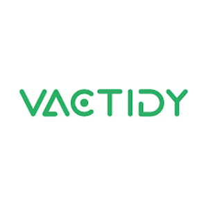 vactidy brand logo for vactidy.com
