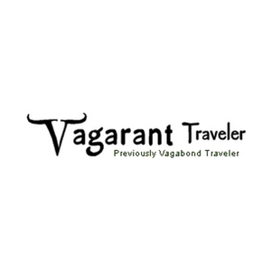 vagarantraveler brand logo for vagarantraveler.com